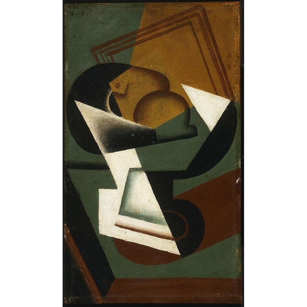 Dish of Fruit 1916 Poster Print - Juan Gris-VARPDX74250 Image 1