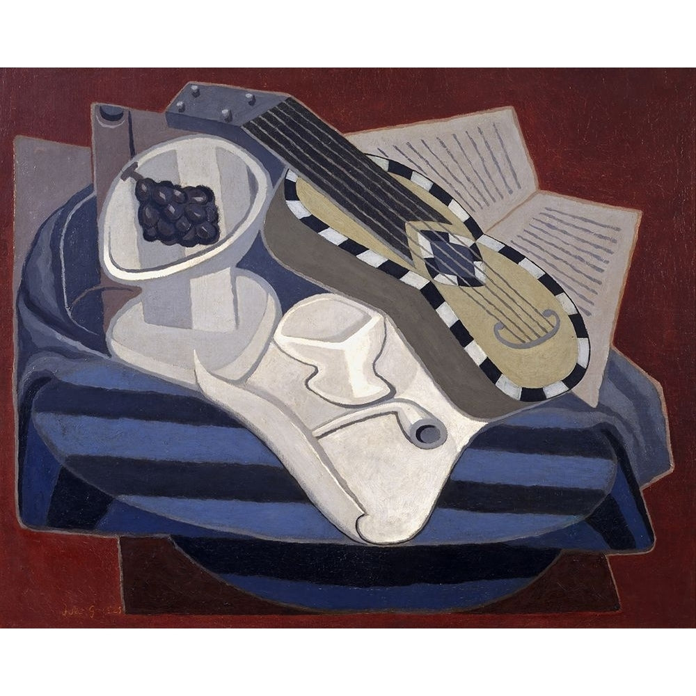 Guitar with inlays 1925 Poster Print - Juan Gris-VARPDX74259 Image 1