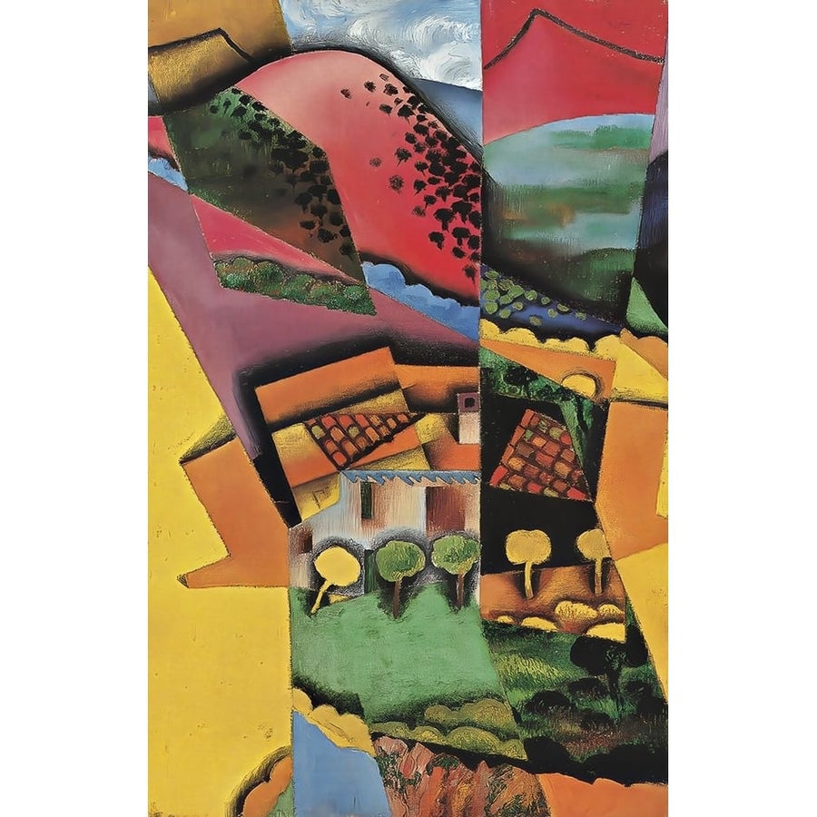 Landscape at Ceret 1913 Poster Print - Juan Gris-VARPDX74266 Image 1