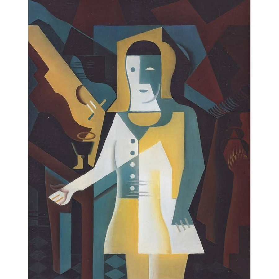 Pierrot 1919 Poster Print - Juan Gris-VARPDX74272 Image 1