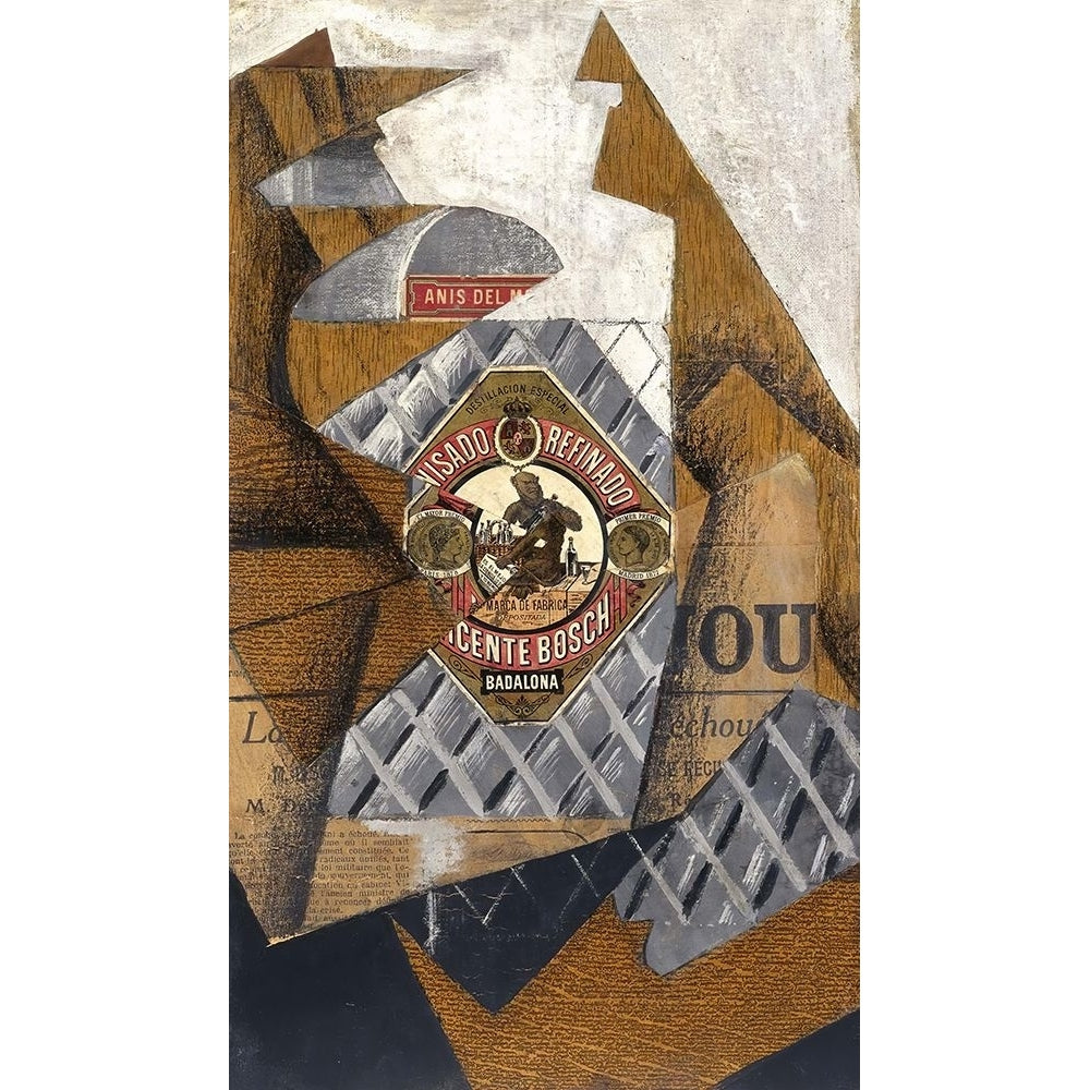 The bottle of anise 1914 Poster Print - Juan Gris-VARPDX74284 Image 1