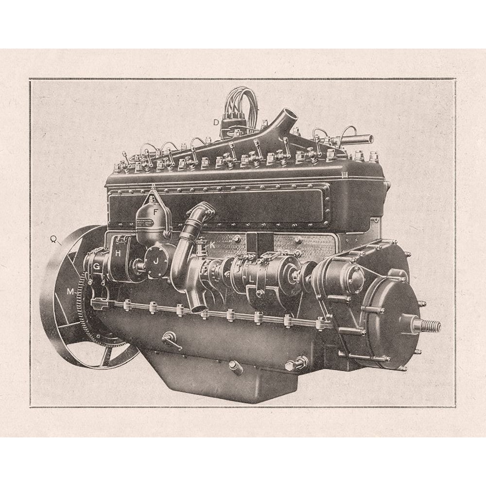 French Engine II Poster Print - Wild Apple Portfolio-VARPDX74400 Image 1