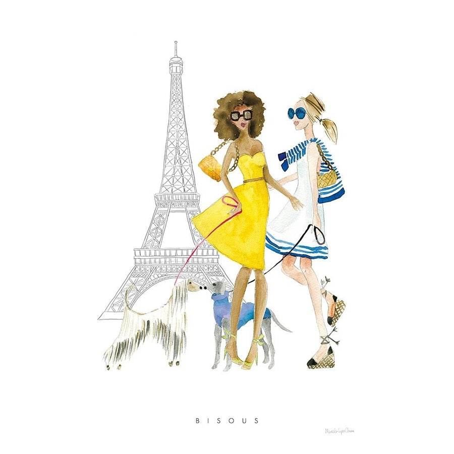 Paris Girlfriend I Poster Print - Mercedes Lopez Charro-VARPDX74419 Image 1