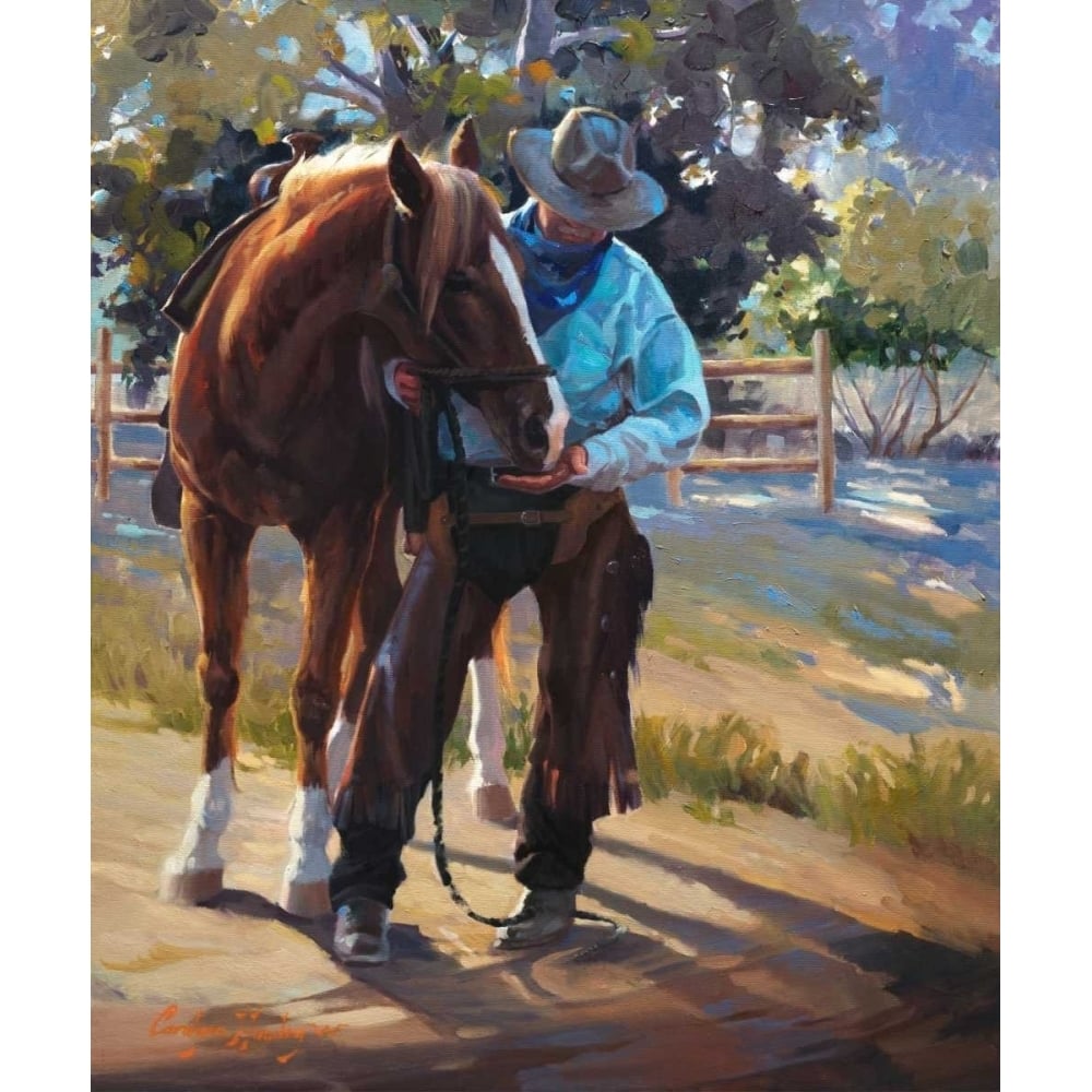 Pardners Poster Print - Carolyne Hawley-VARPDX74434GG Image 1