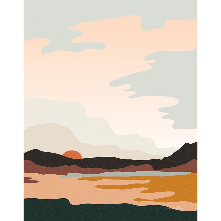 Hills and Valleys III Boho Poster Print - Sara Zieve Miller-VARPDX74442 Image 1