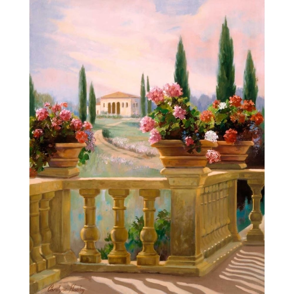 Tuscany Morning Poster Print - Carolyne Hawley-VARPDX74450GG Image 1