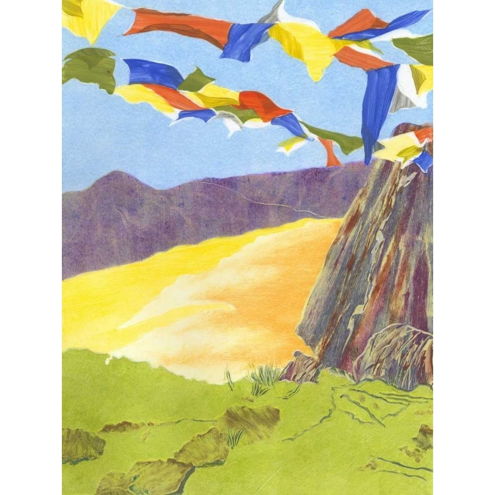 Prayer Flags III Poster Print - Carolyn Roth-VARPDX74654GG Image 1