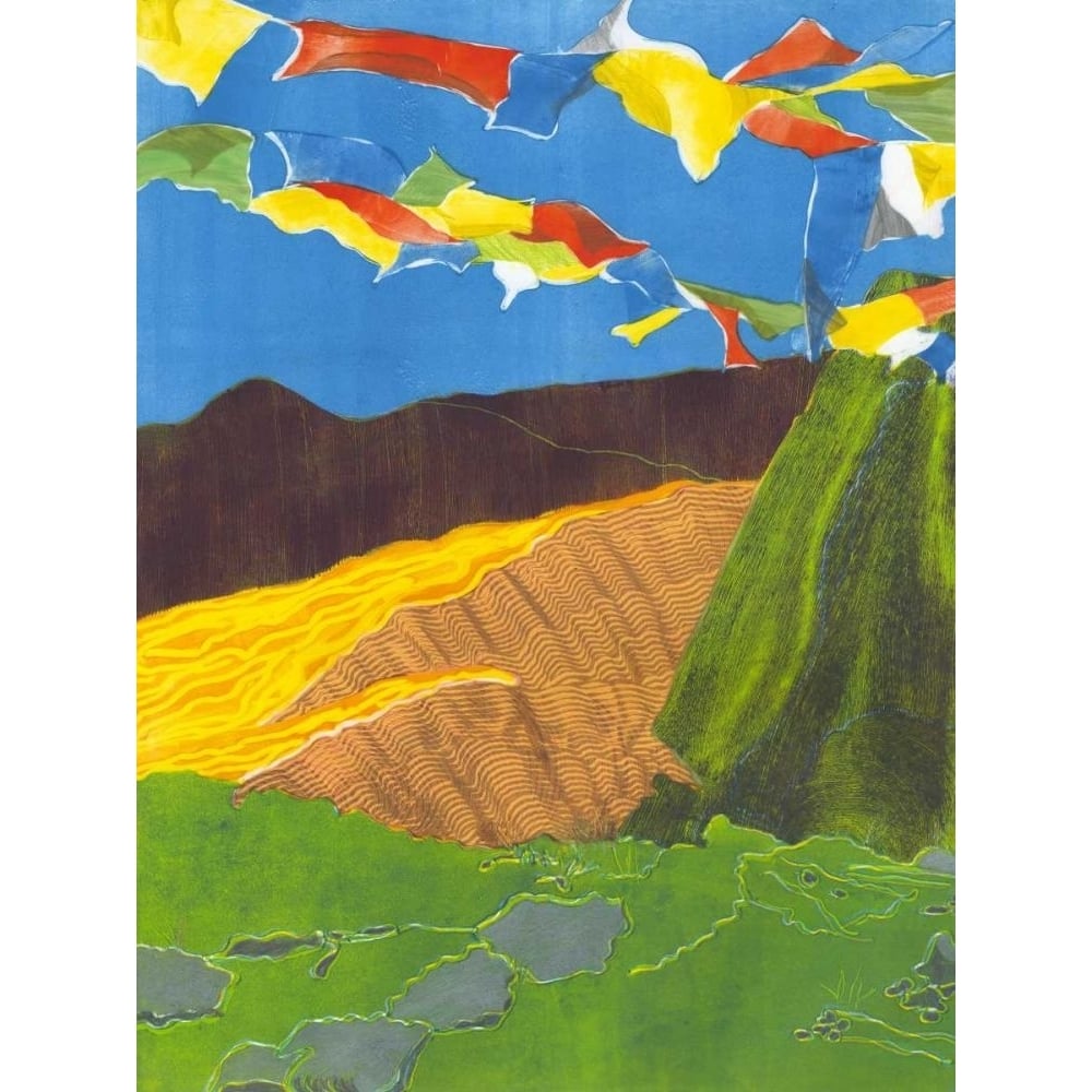 Prayer Flags I Poster Print - Carolyn Roth-VARPDX74652GG Image 1