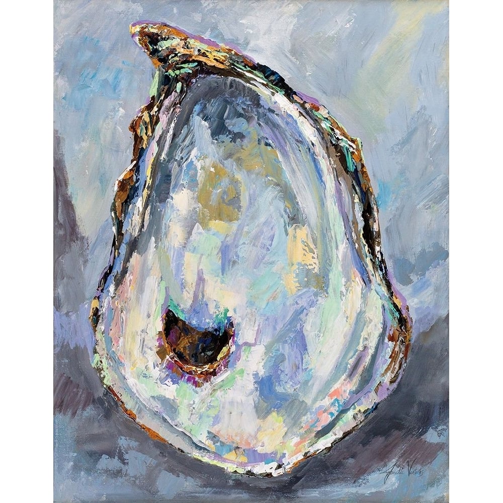 Gray Oyster Poster Print - Jeanette Vertentes-VARPDX74836 Image 1