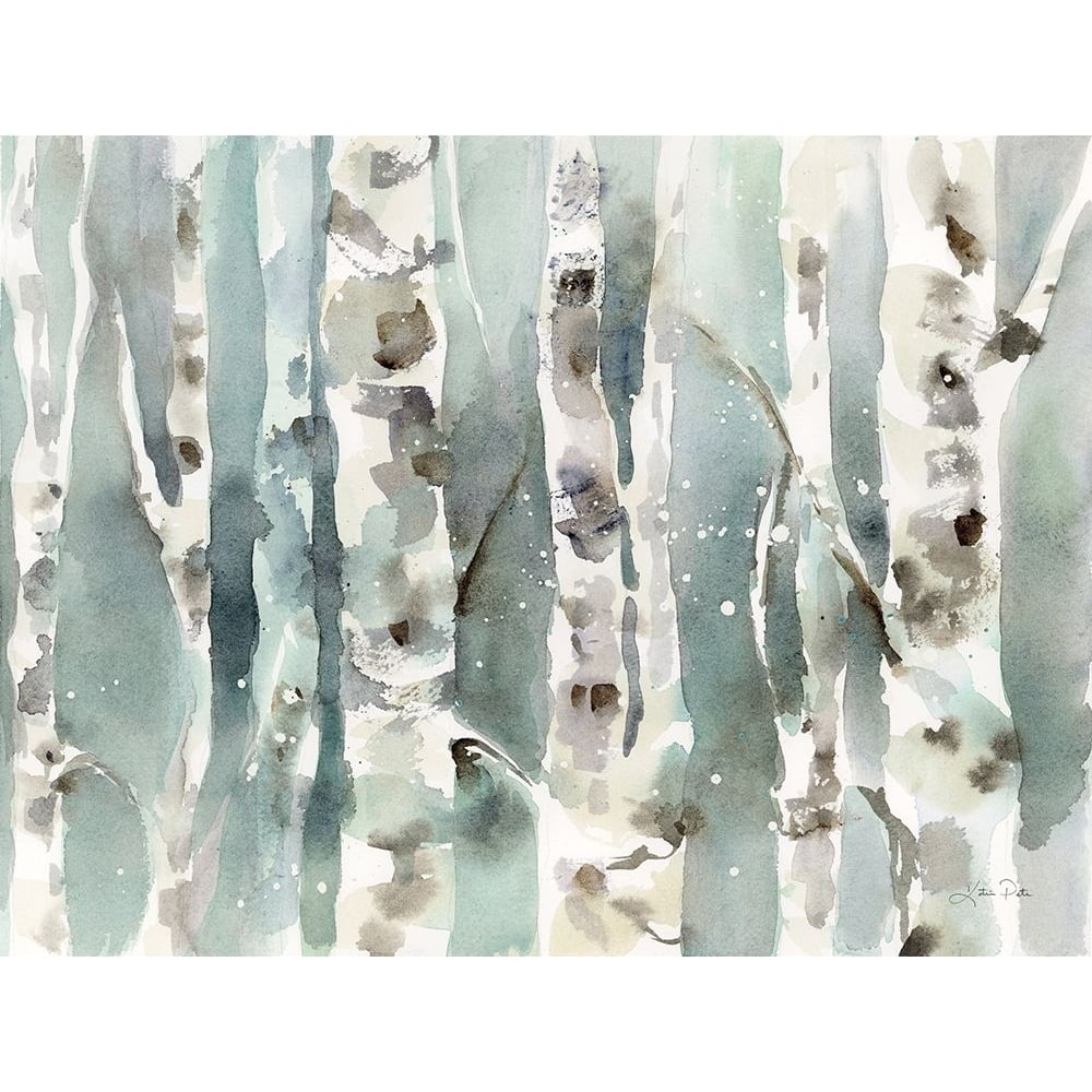 Winter Birches Poster Print - Katrina Pete-VARPDX75430 Image 1