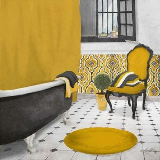 Sundance Bath I - yellow Poster Print by Elizabeth Medley-VARPDX7551F Image 2