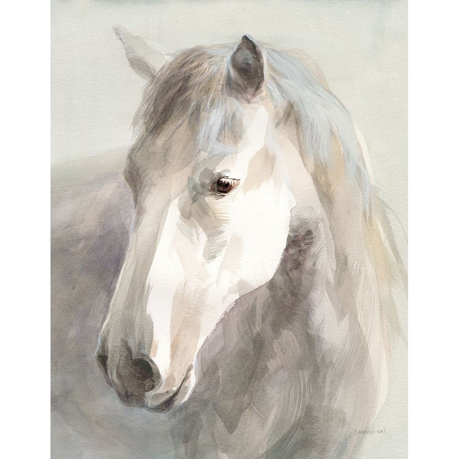 Gentle Horse Crop Poster Print - Danhui Nai-VARPDX75566 Image 1