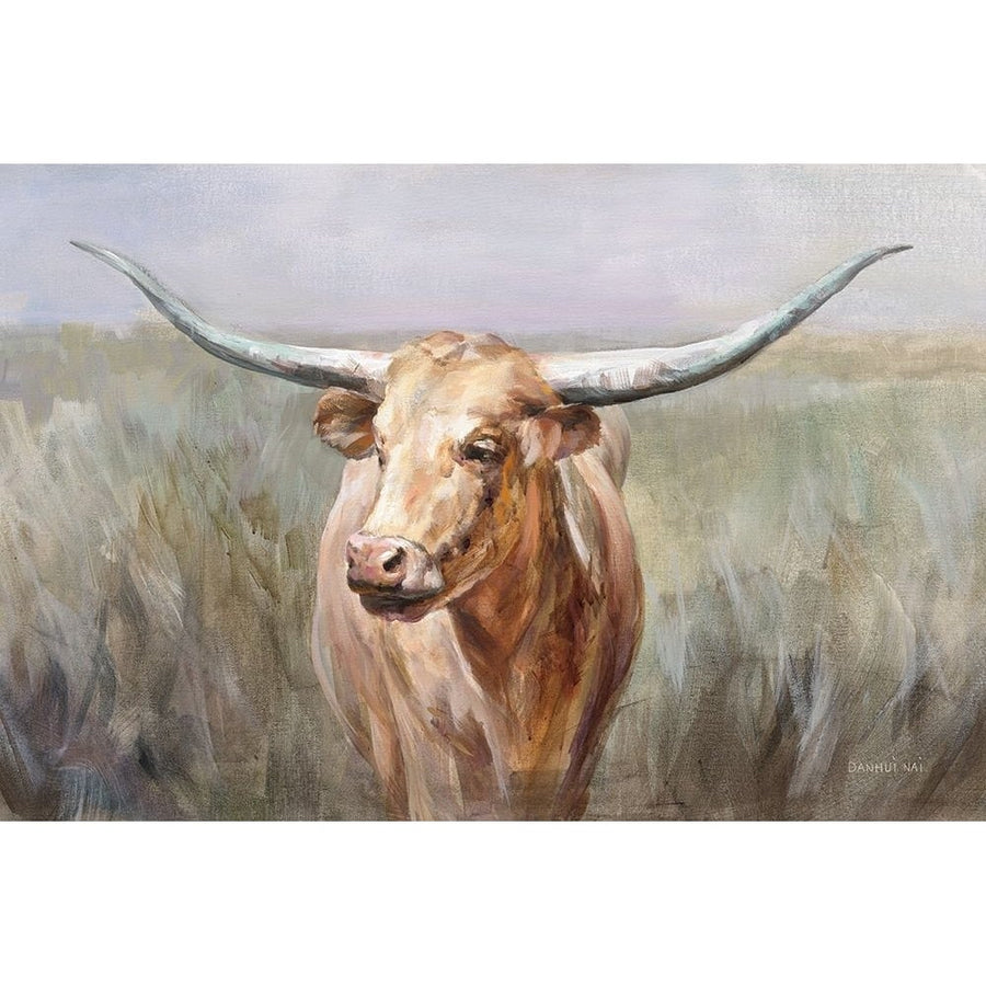 Big Sky Longhorn Poster Print - Danhui Nai-VARPDX75633 Image 1