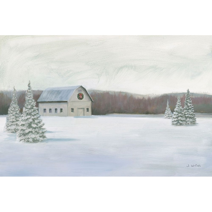 Holiday Winter Barn Poster Print - James Wiens-VARPDX75657 Image 1