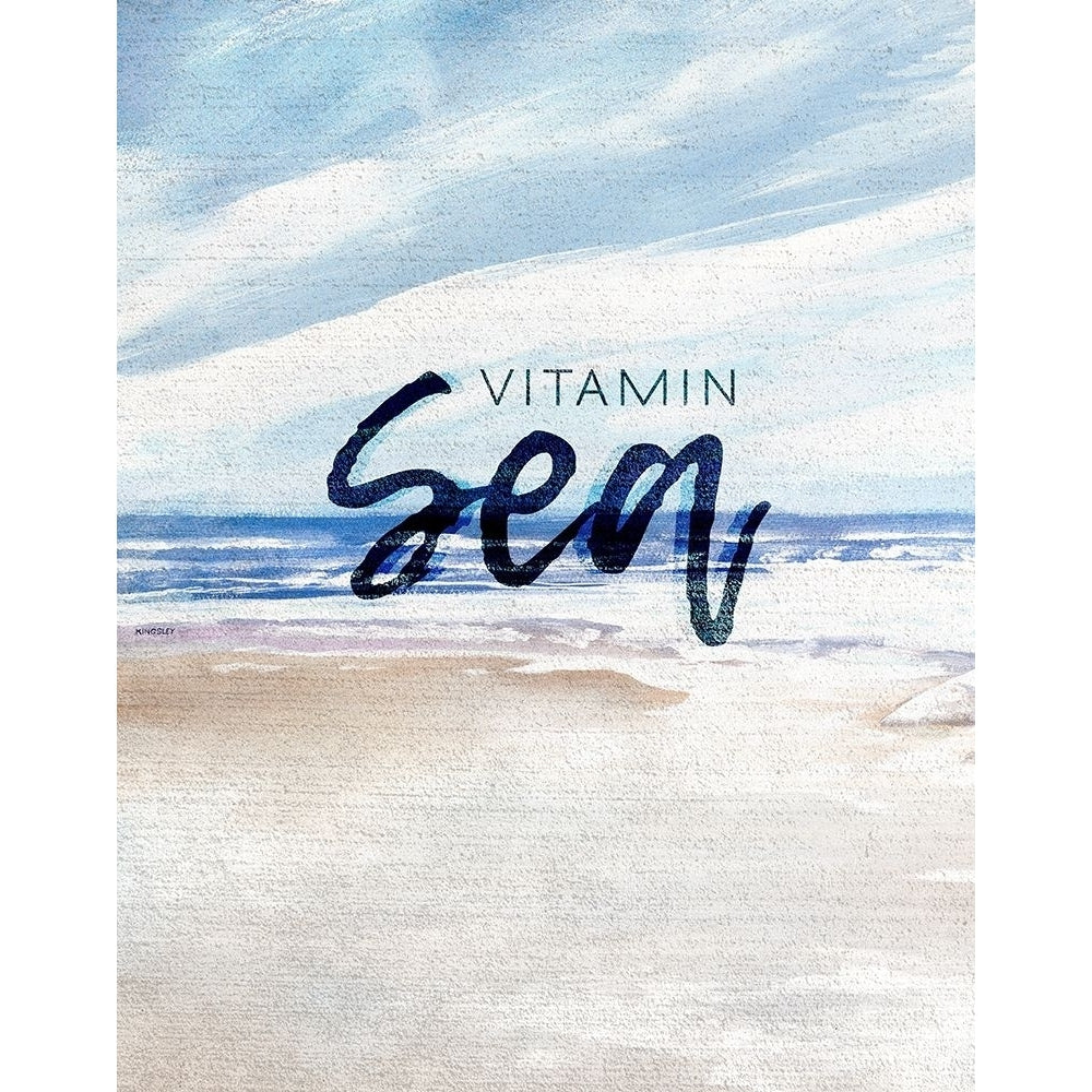 Vitamin Sea Poster Print by Kingsley Kingsley-VARPDX7570J Image 1