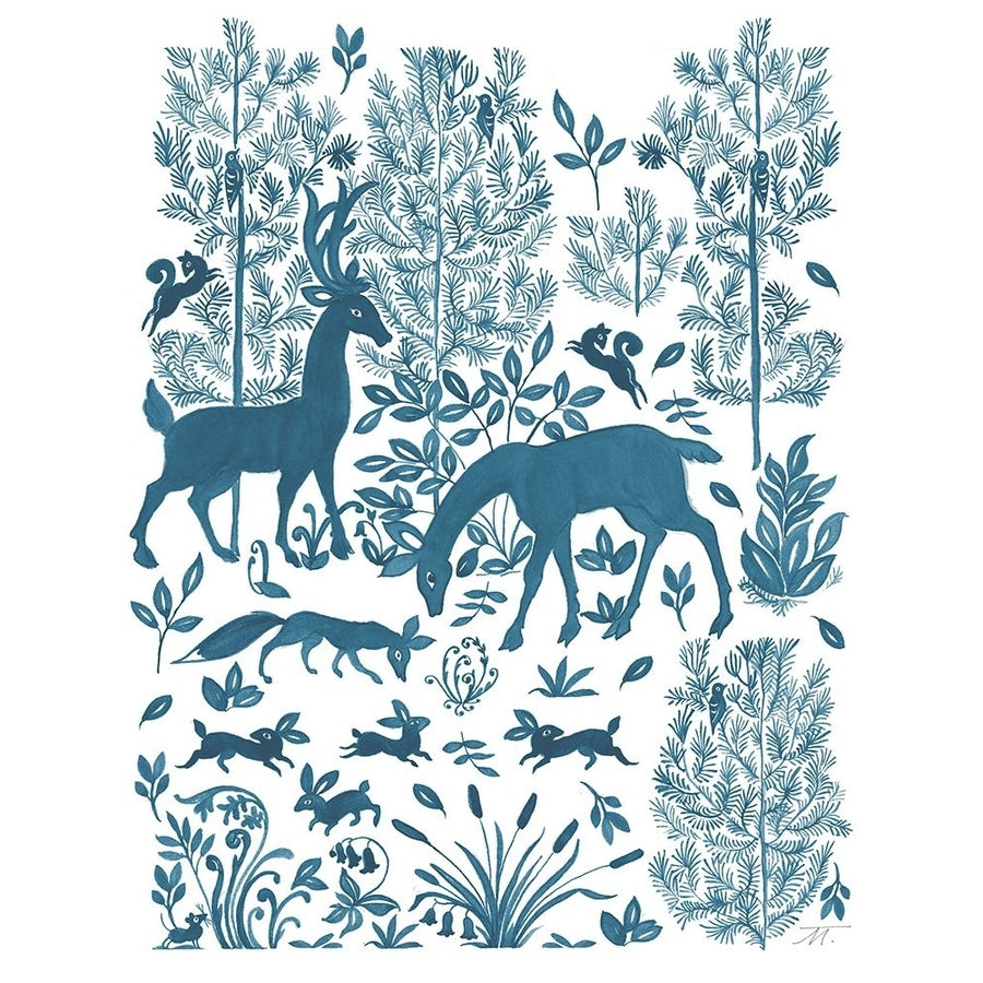 Forest Life Otomi Poster Print - Miranda Thomas-VARPDX75786 Image 1