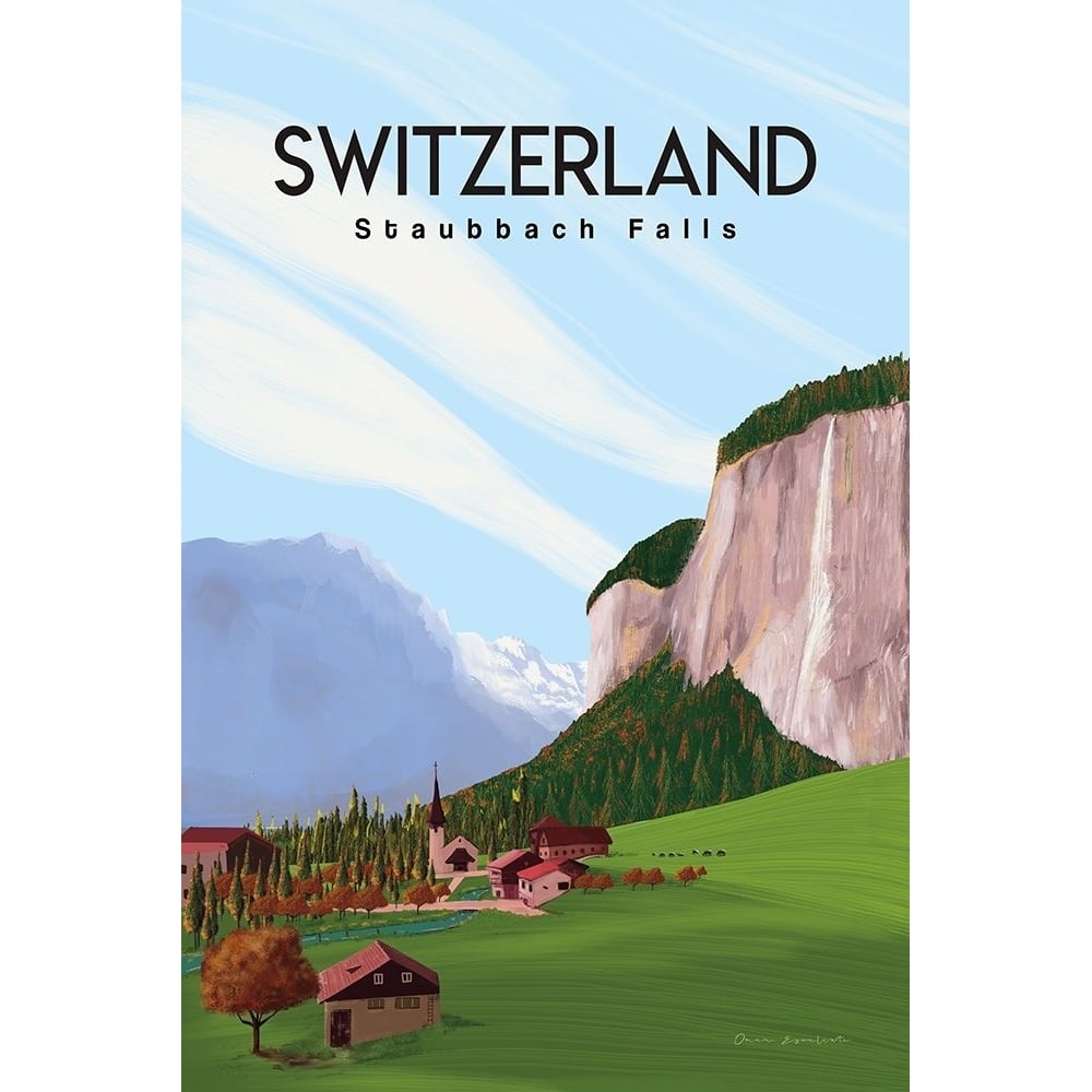 Swiss Alps Poster Print - Omar Escalante-VARPDX75834 Image 1