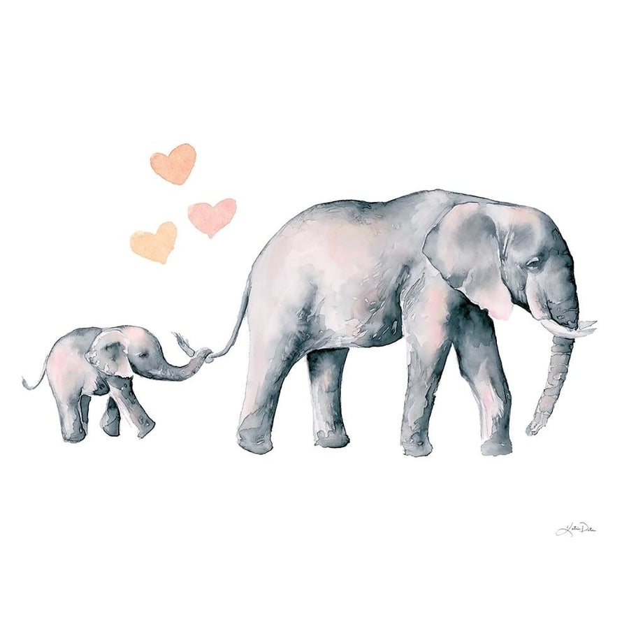 Elephant Love Poster Print - Katrina Pete-VARPDX75856 Image 1