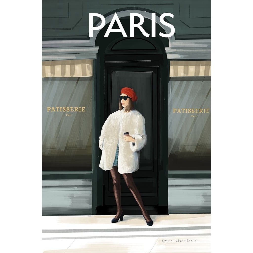 Girl in Paris II Poster Print - Omar Escalante-VARPDX75996 Image 1