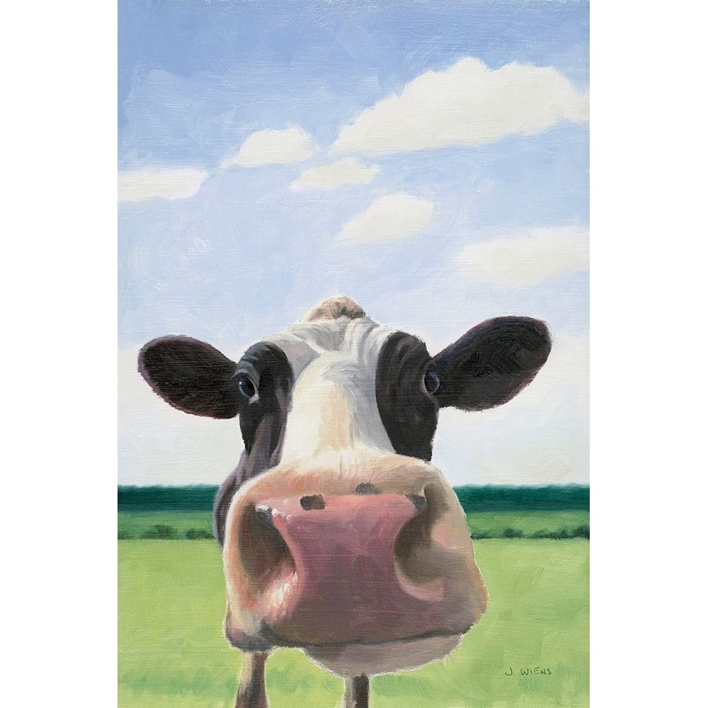 Funny Cow Poster Print - James Wiens-VARPDX76092 Image 1