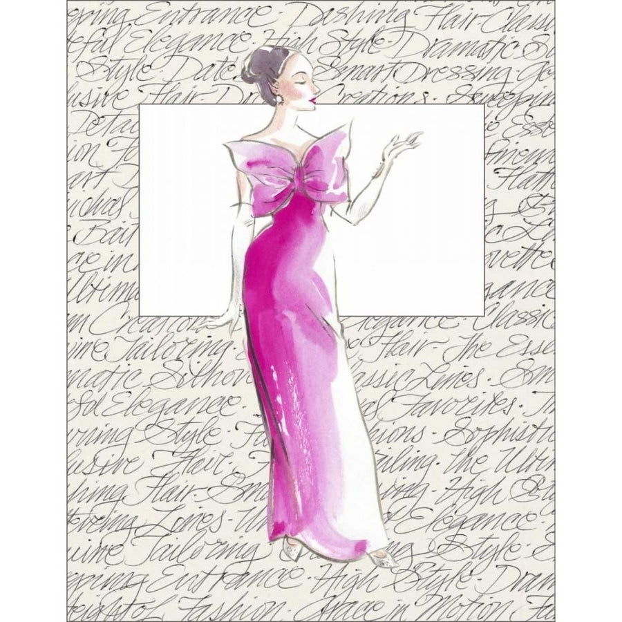 50s Fashion II Poster Print - Elissa Della-Piana-VARPDX76321D Image 1