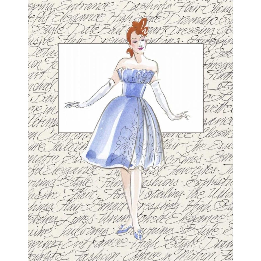 50s Fashion I Poster Print - Elissa Della-Piana-VARPDX76320D Image 1