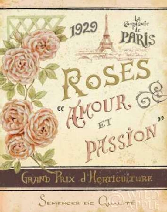 French Seed Packet I Poster Print by Daphne Brissonnet-VARPDX7661 Image 1