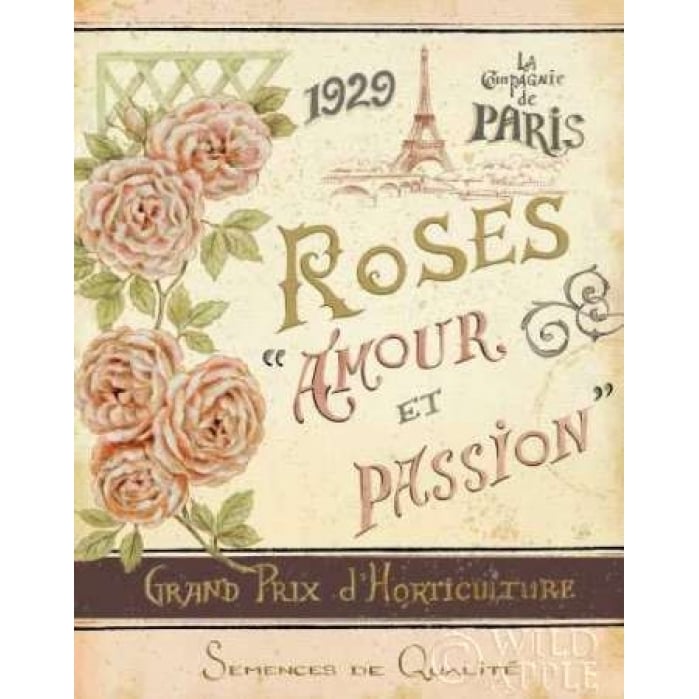 French Seed Packet I Poster Print by Daphne Brissonnet-VARPDX7661 Image 2