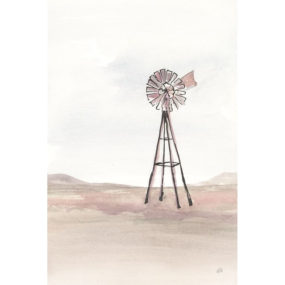 Windmill Landscape IV Poster Print - Chris Paschke-VARPDX76901 Image 1