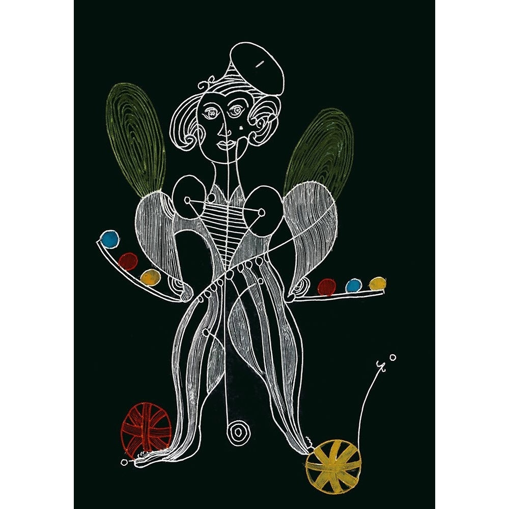 Flying Juggler Poster Print - Leonardo Lanzolla-VARPDX77052 Image 1