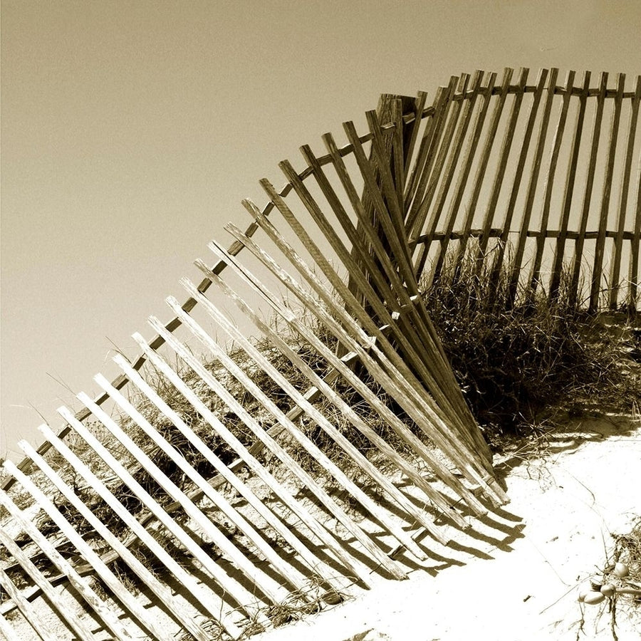 Fences in the Sand III Poster Print - Noah Bay-VARPDX77057D Image 1