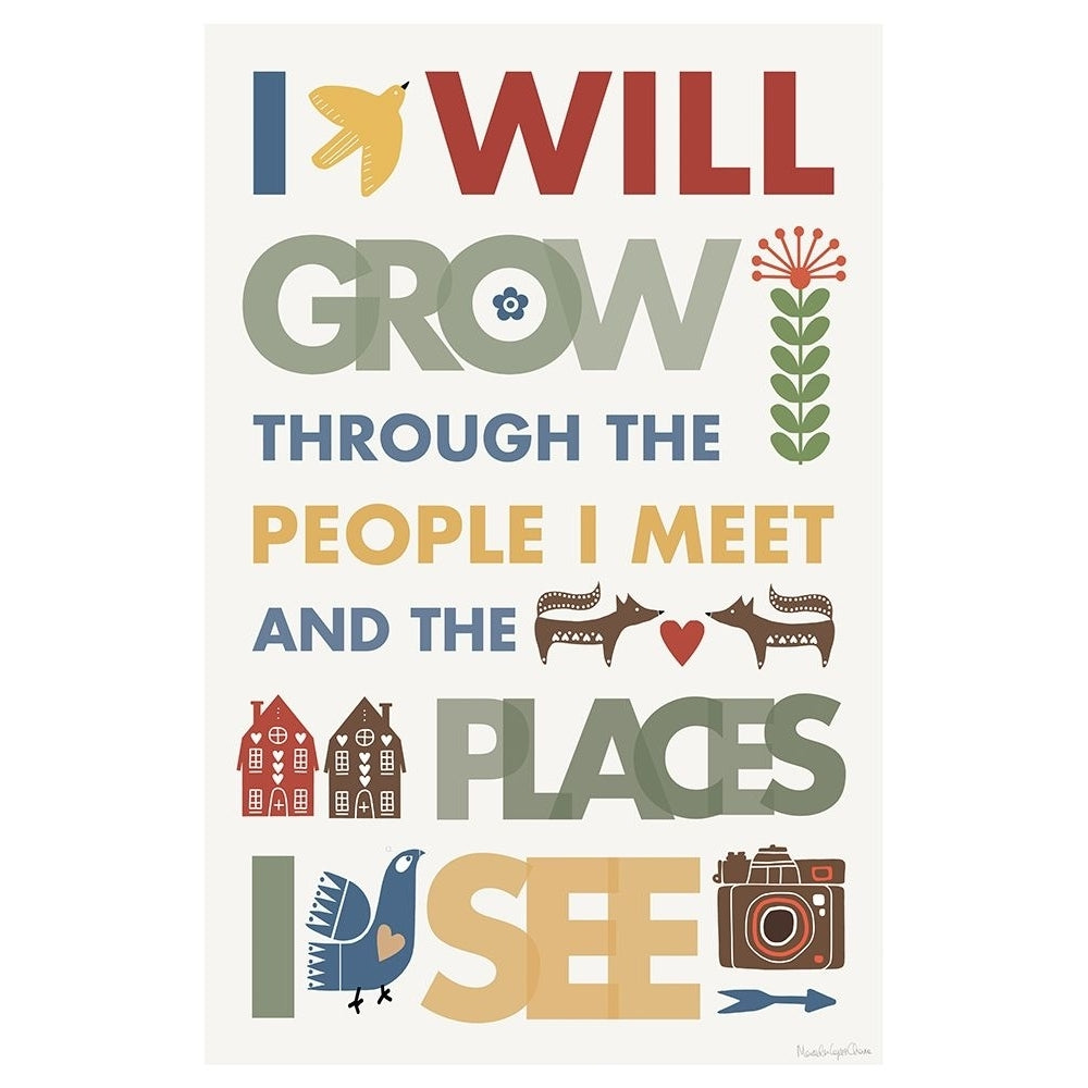 I Will Grow Poster Print - Mercedes Lopez Charro-VARPDX77124 Image 1