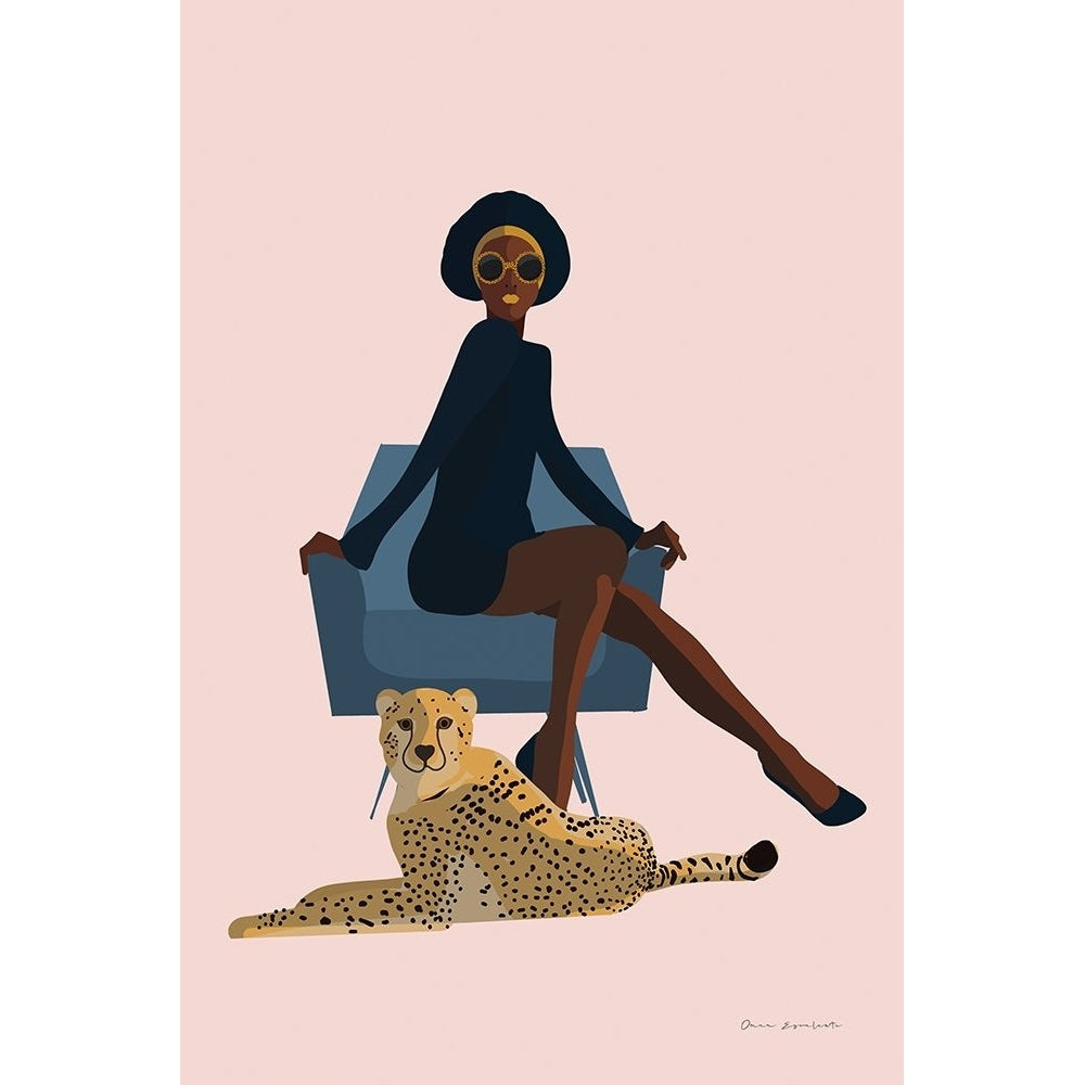 Wild Lounge II Rose Pink Poster Print - Omar Escalante-VARPDX77185 Image 1