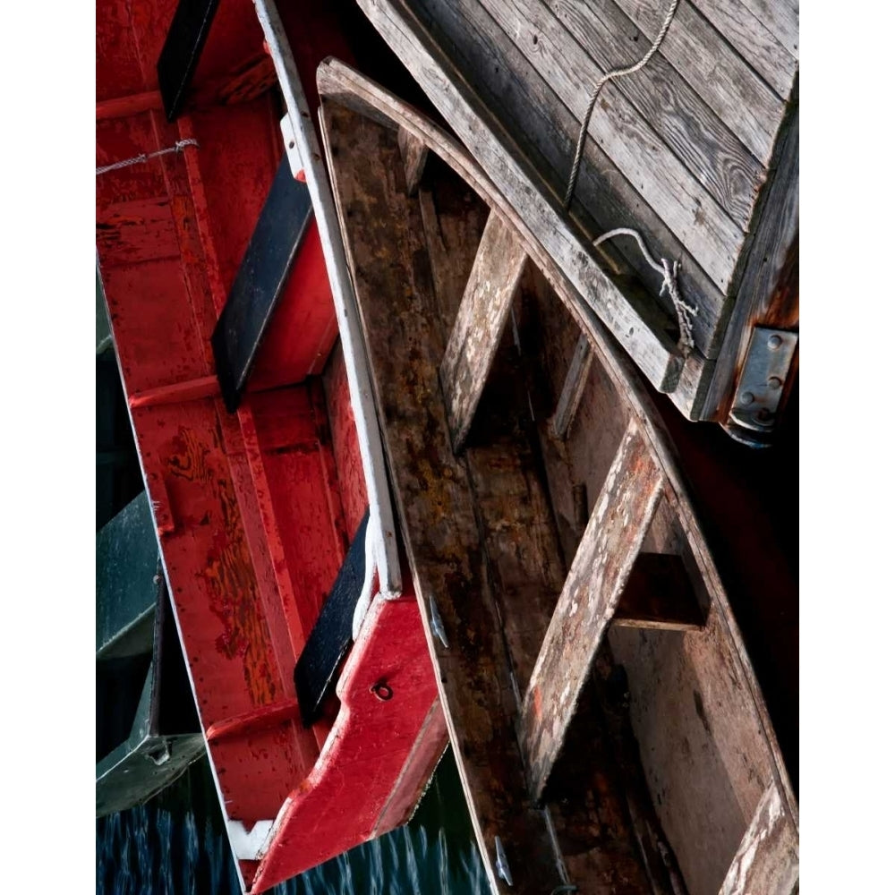 Wooden Rowboats X Poster Print - Rachel Perry-VARPDX77281D Image 1