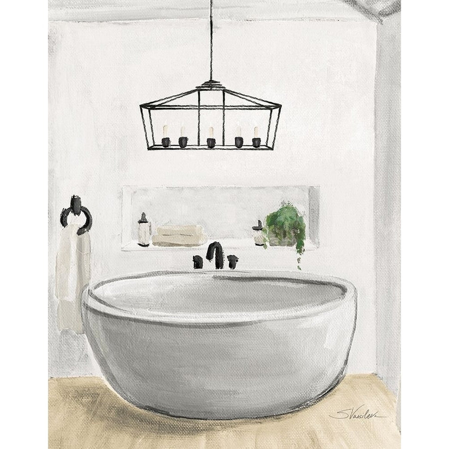 Attic Bathroom II Blonde Poster Print - Silvia Vassileva-VARPDX77320 Image 1