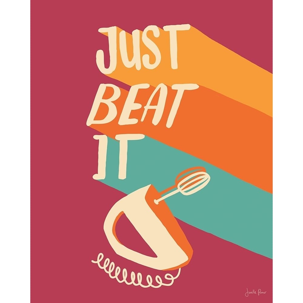 Just Beat It I Poster Print - Janelle Penner-VARPDX77392 Image 1