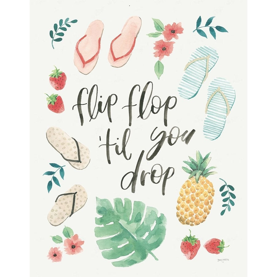 Lifes a Beach II Poster Print - Jenaya Jackson-VARPDX77471 Image 1