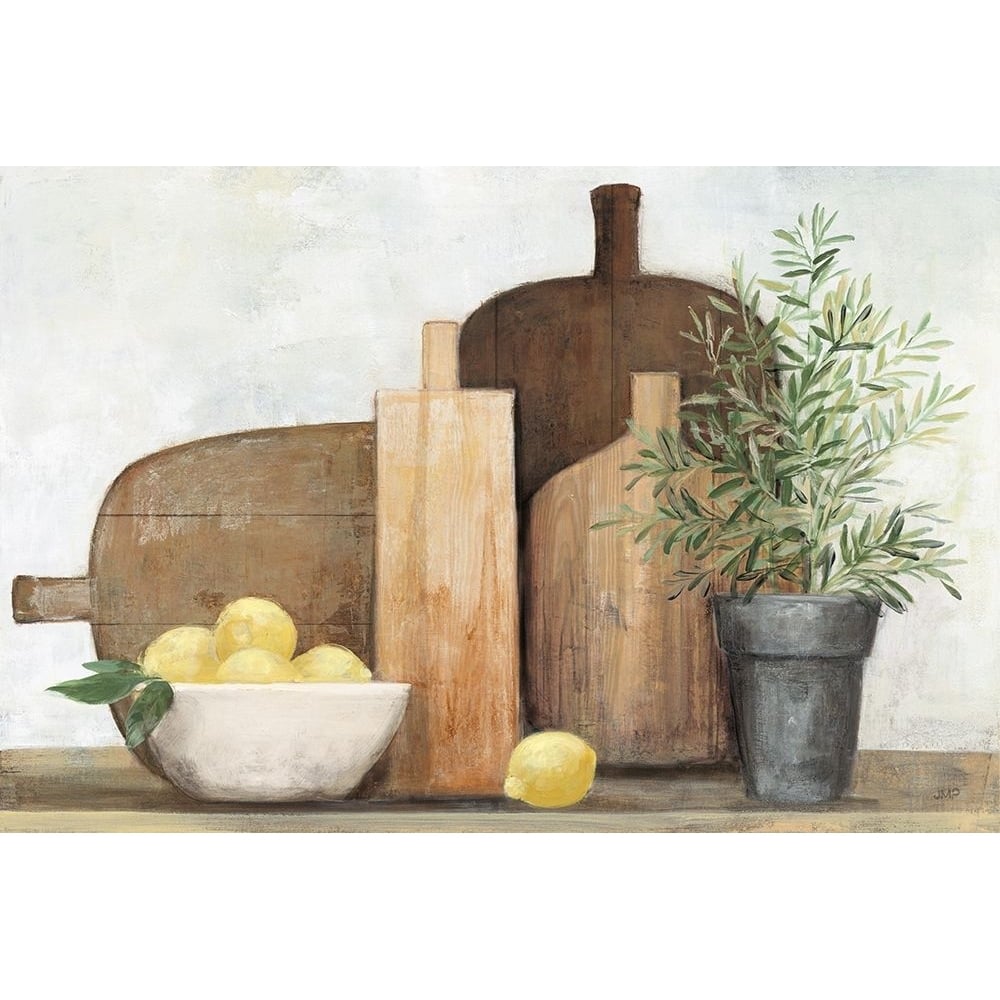 Rustic Kitchen Brown Poster Print - Julia Purinton-VARPDX77561 Image 1