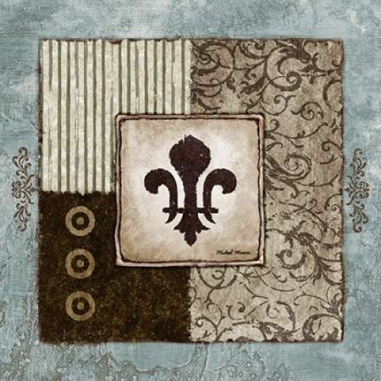 Fleur de Lis II Poster Print by Michael Marcon-VARPDX7772 Image 2