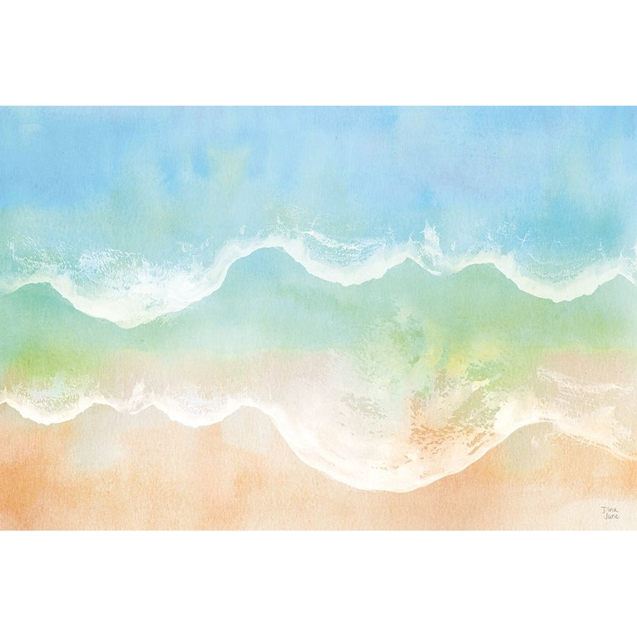 Ocean Breeze VII Poster Print - Dina June-VARPDX77728 Image 1