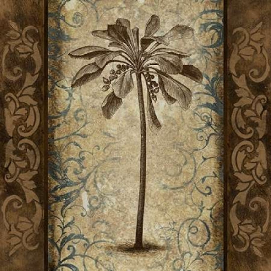 Palm Square II Poster Print by Michael Marcon-VARPDX7777A Image 1