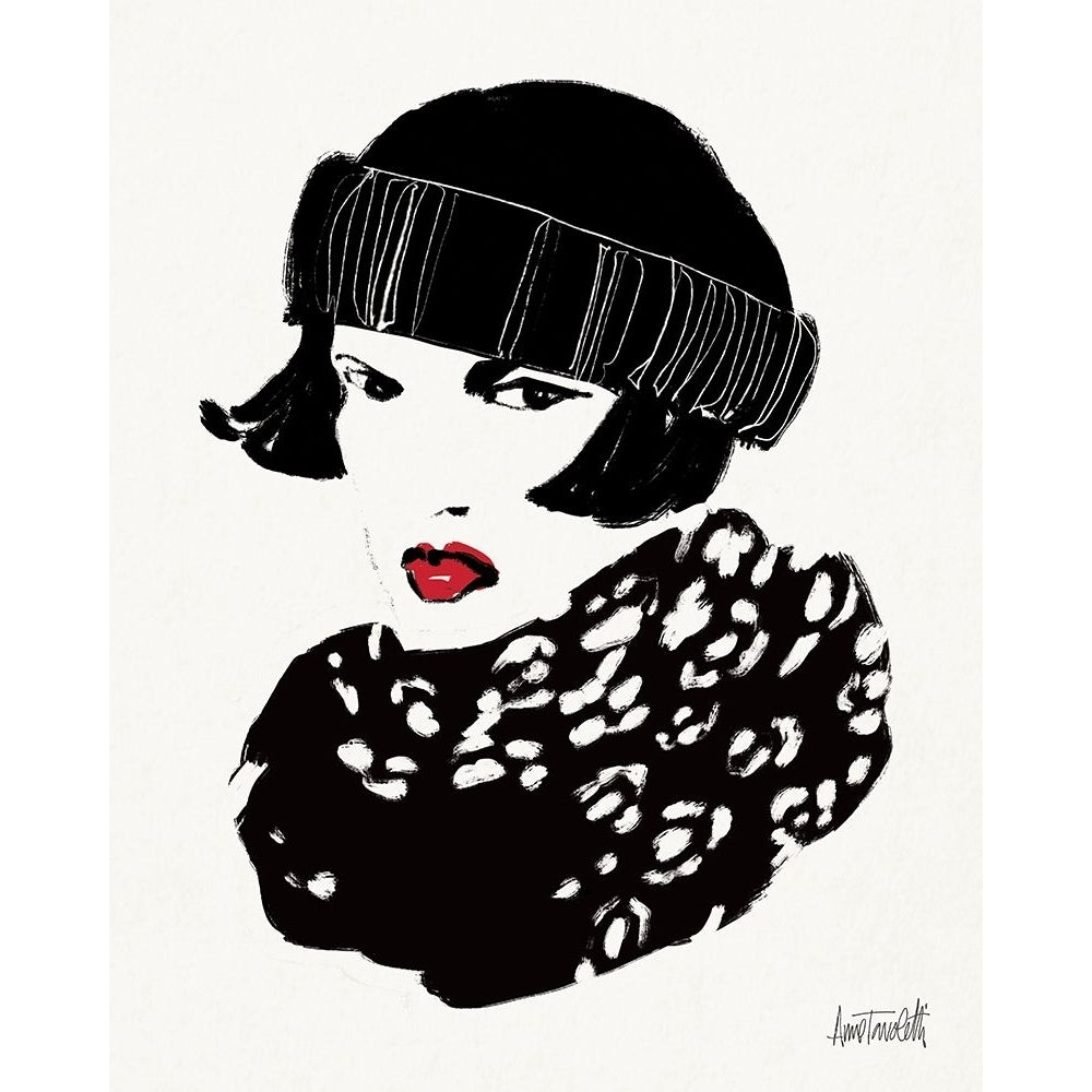 Beret and Scarf II Poster Print - Anne Tavoletti-VARPDX77917 Image 1