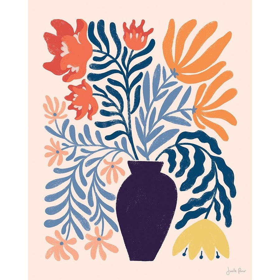 Mid Mod Floral II Poster Print - Janelle Penner-VARPDX77922 Image 1