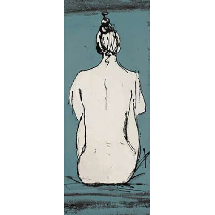 Nude Sketch on Blue II Poster Print by Patricia Pinto-VARPDX7799A Image 2