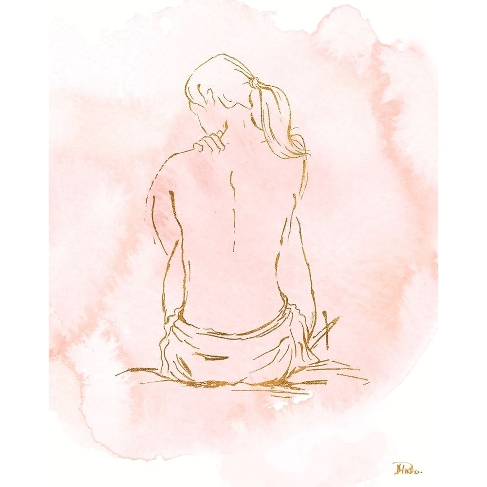 Nude on Pink II Poster Print by Patricia Pinto-VARPDX7799G Image 1