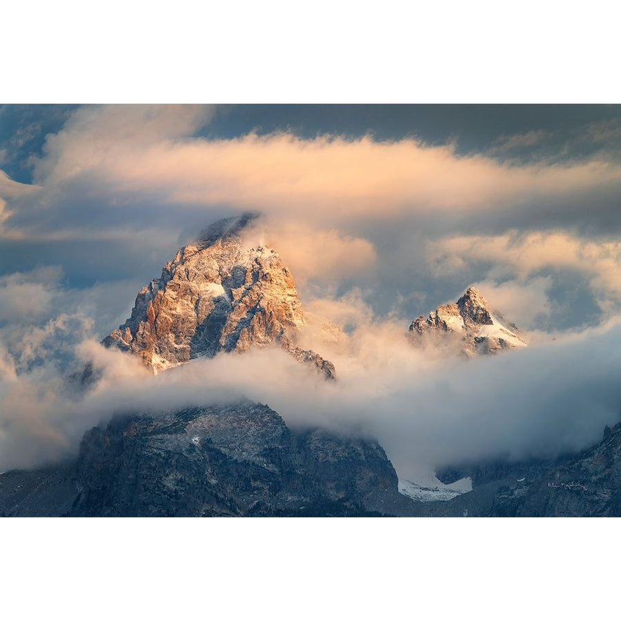 Grand Teton Clouds Color Poster Print - Alan Majchrowicz-VARPDX78028 Image 1