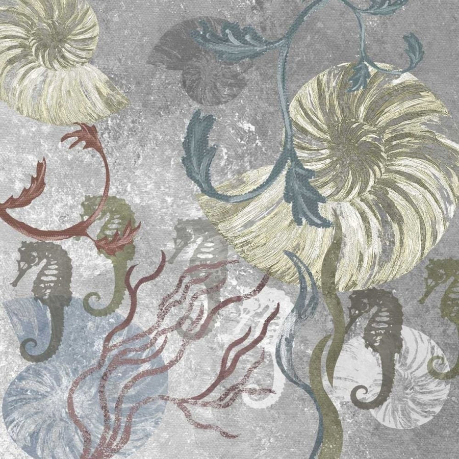 Seahorse Collage II Poster Print - Andrea James-VARPDX78041D Image 1