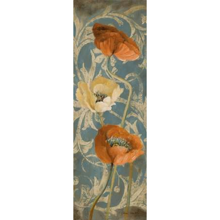 Poppies de Bleu I Poster Print by Lanie Loreth-VARPDX7816A Image 1