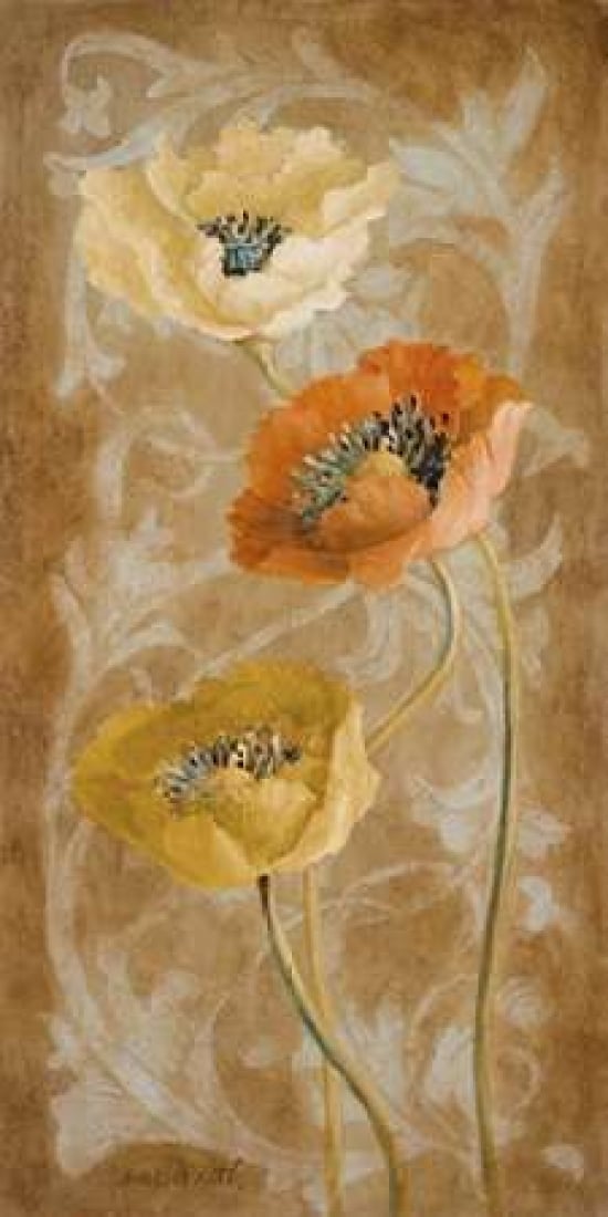 Poppies de Brun II Poster Print by Lanie Loreth-VARPDX7817 Image 1