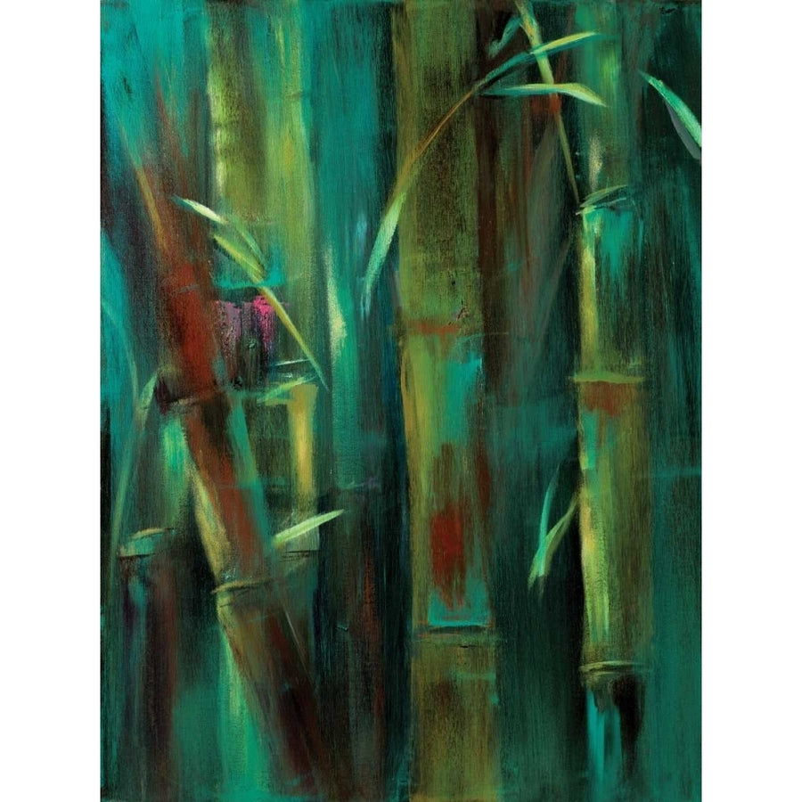 Turquoise Bamboo I Poster Print - Suzanne Wilkins-VARPDX78225D Image 1